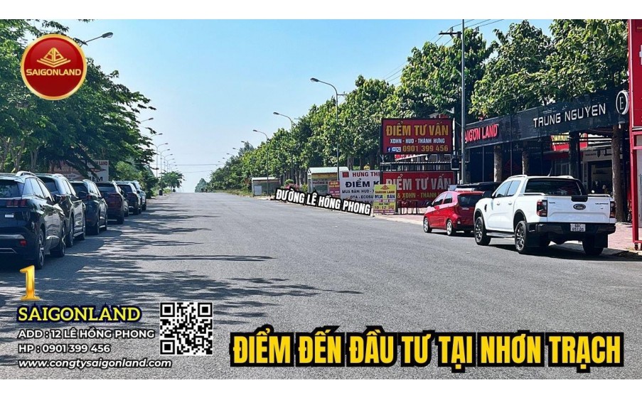 CTy Saigonland - Cần bán đất nền dự án Hud và XDHN Nhơn Trạch vị trí đẹp cho nhà đầu tư An Cư - Tích Sản
